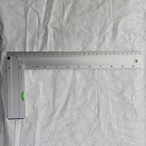 Aluminium Try Square with Level