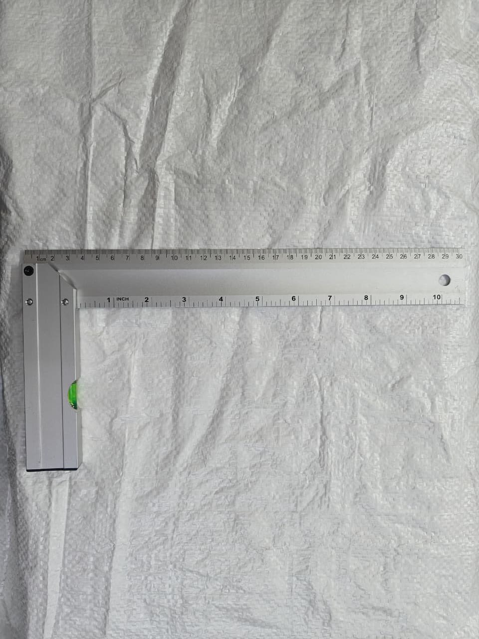 Aluminium Try Square with Level
