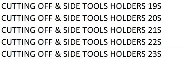 Cutting-Off & Side Tool Holders - Image 2