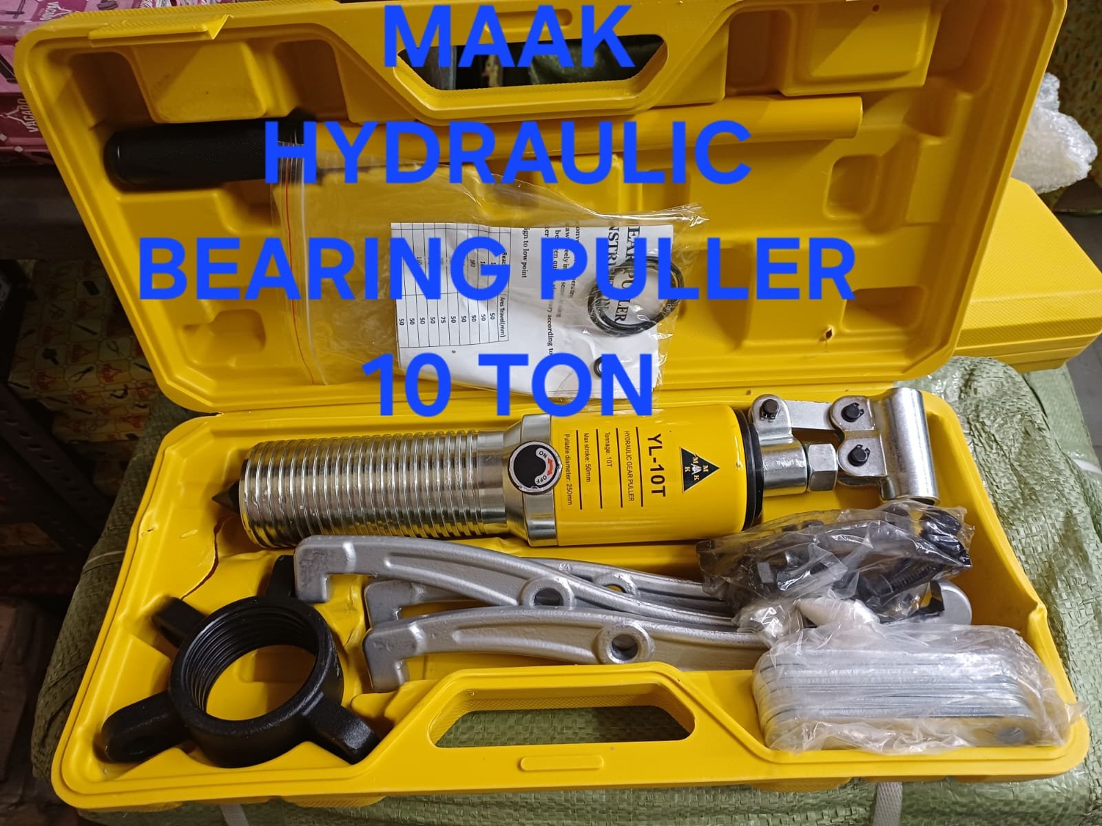 Hydraulic Bearing Puller - 10 ton