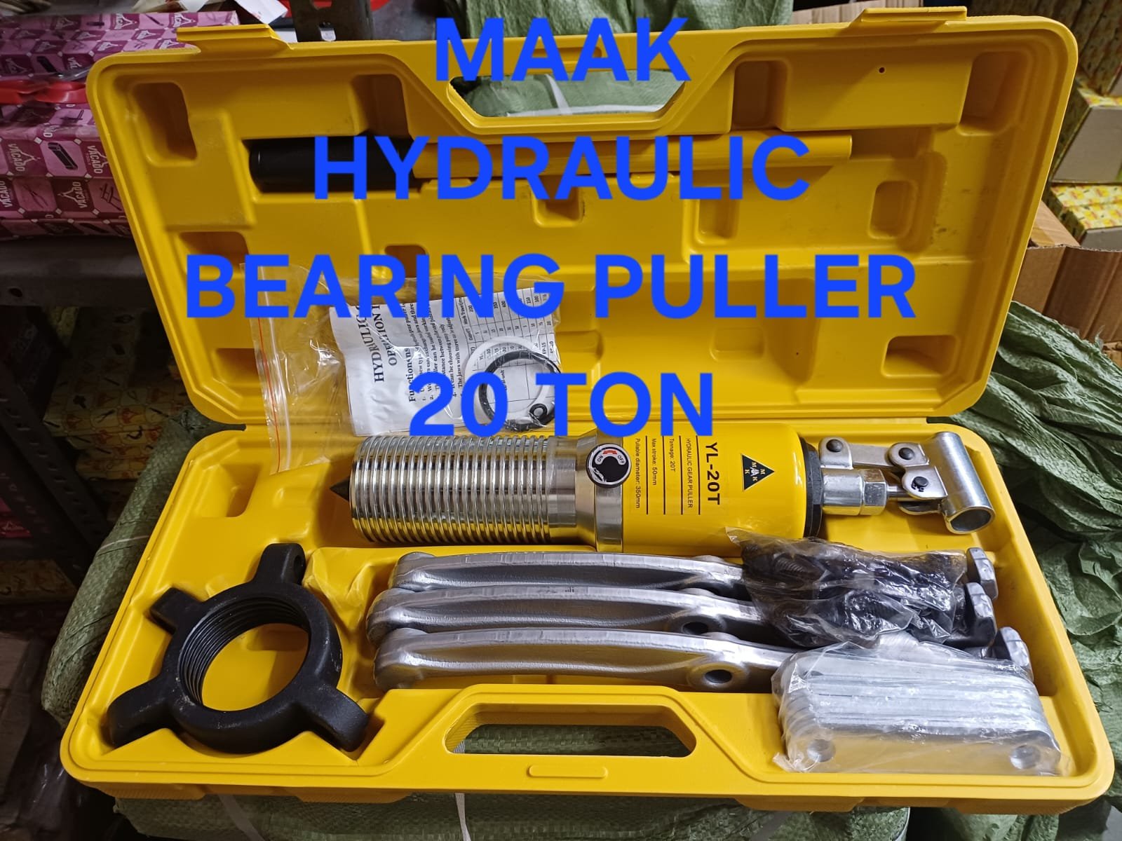 Hydraulic Bearing Puller - 20 ton