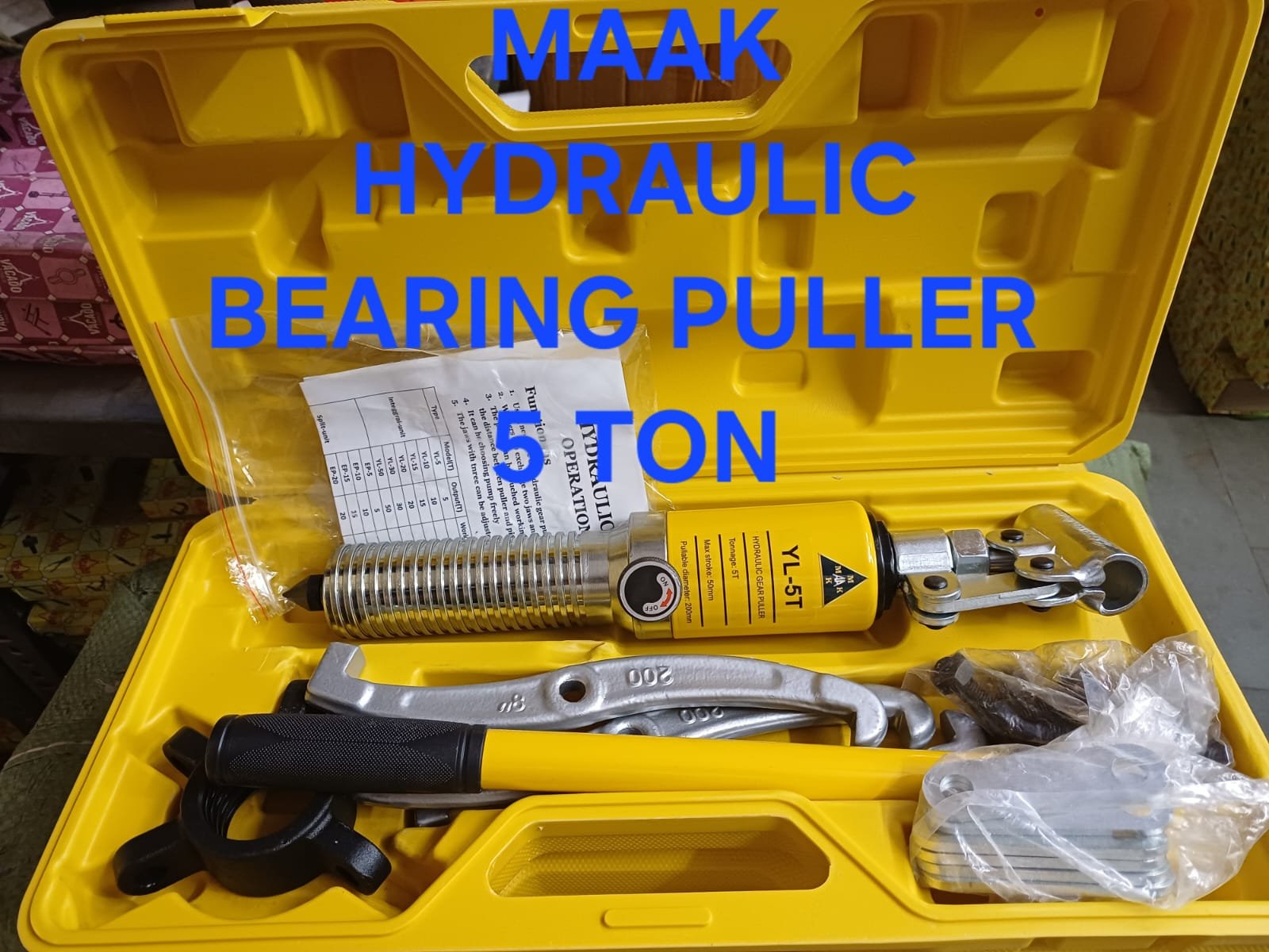Hydraulic Bearing Puller - 5 ton
