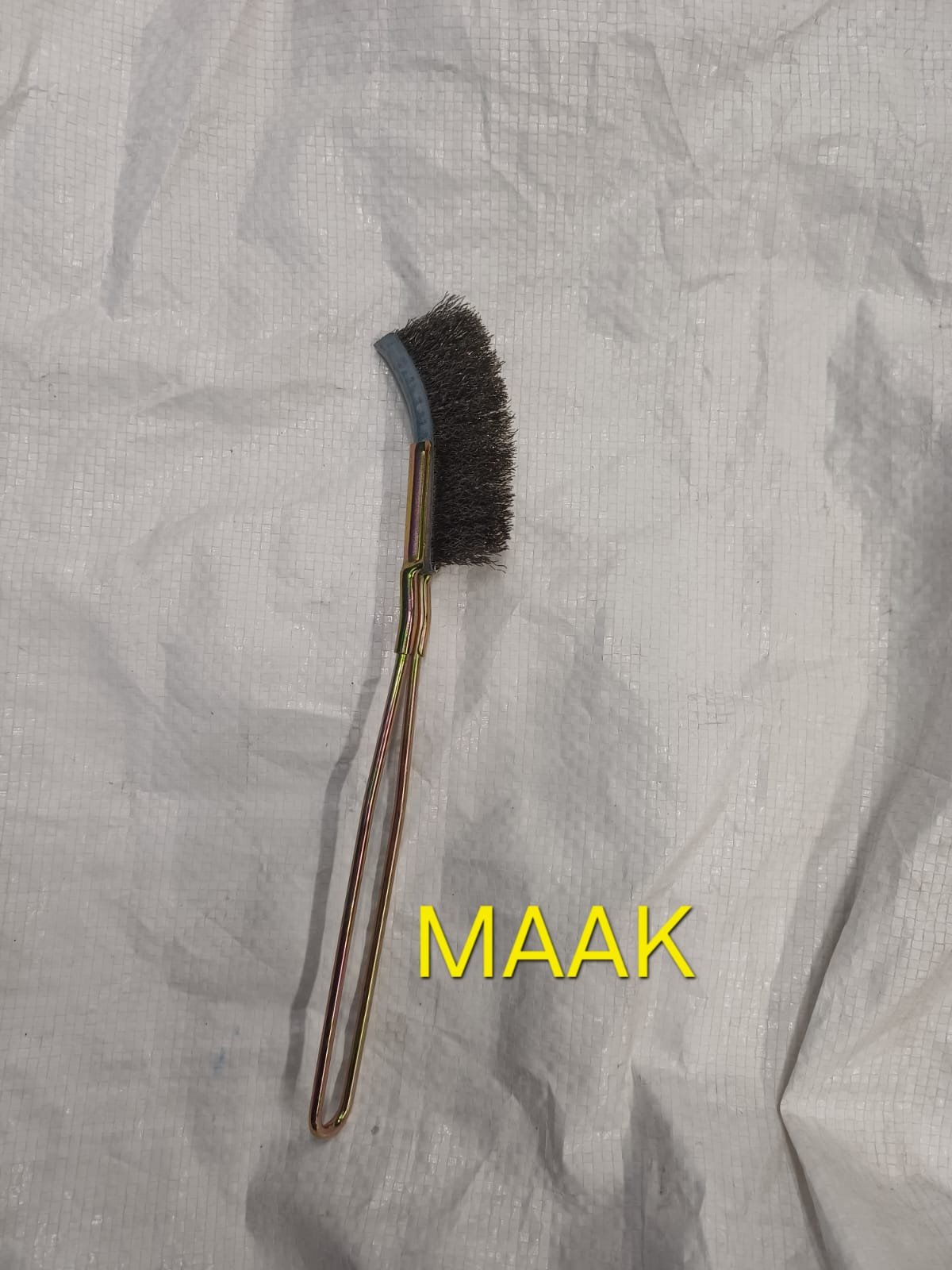 Knife Brush (Stainless Steel) - Metal Handle
