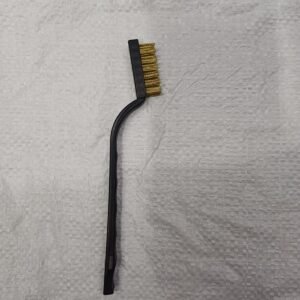 Plastic Handle Brush - Small - 7 inch (Brass Coated)