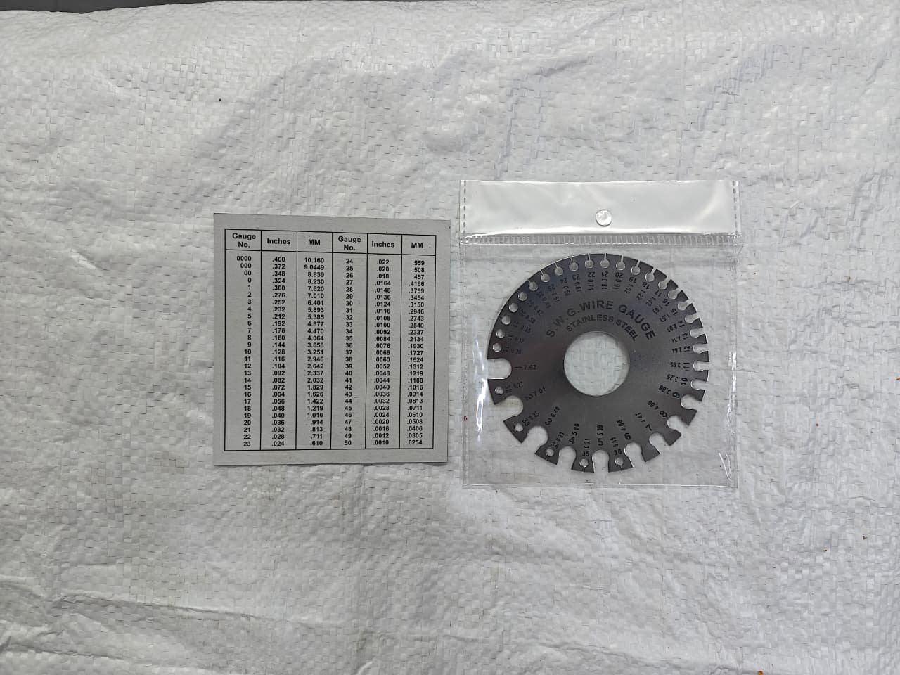 Wire Guage - Round